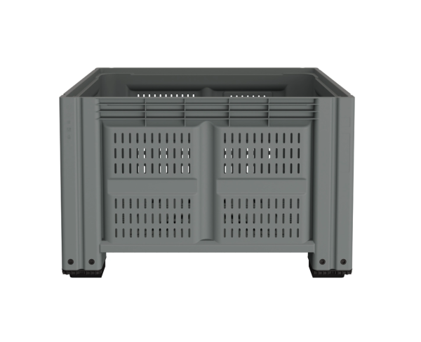 Большой контейнер 1200x1000x760 мм iBOX c перфорированными стенками и дном, на ножках